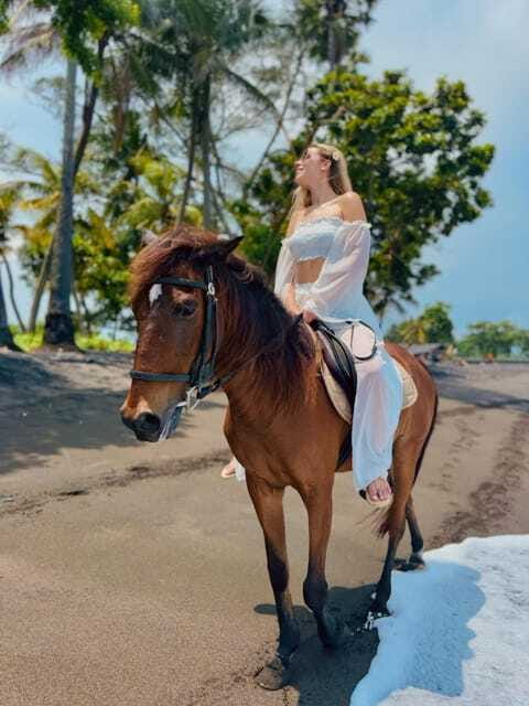 Bali Horse ride at Saba beach Horse tour - Practical preparation for the stable