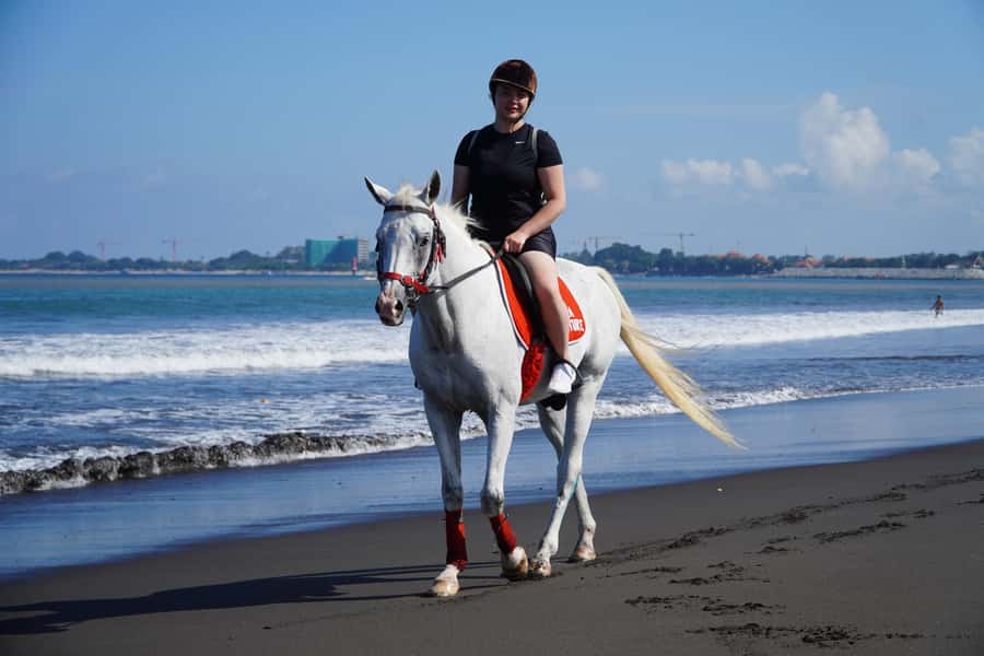 Bali: Horse Riding Experience in Sanur (1 Hour ride) - One hour along Sanur’s black-sand shore