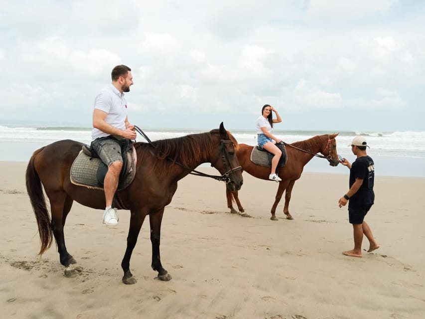 Bali: Horse Riding Tour on Seminyak Beach Include Transport - What to bring and what to leave behind
