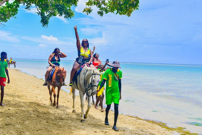 Bamboo Rafting and Horseback Riding Tour Montego Bay Jamaica - From Beach Energy to Bamboo Rafting
