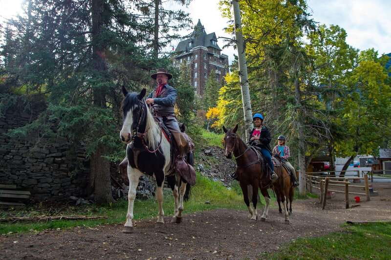 Banff: 4-Hour Sulphur Mountain Intermediate Horseback Ride - Valley views and the Fairmont Banff Springs Golf Course