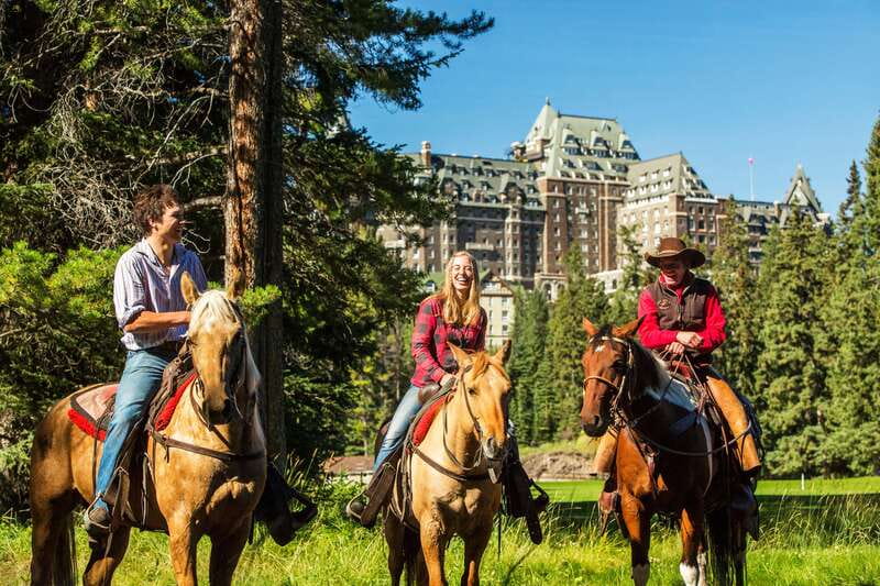 Banff National Park: 1-Hour Spray River Horseback Ride - Reaching the Spray River corrals