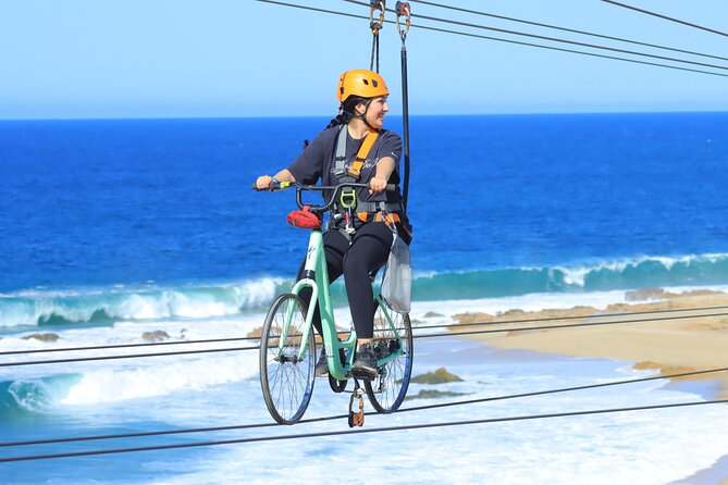 Beach ATV Adventure, Free Horseback Ride, and Sky Bike Experience - Sky bikes above Migriño