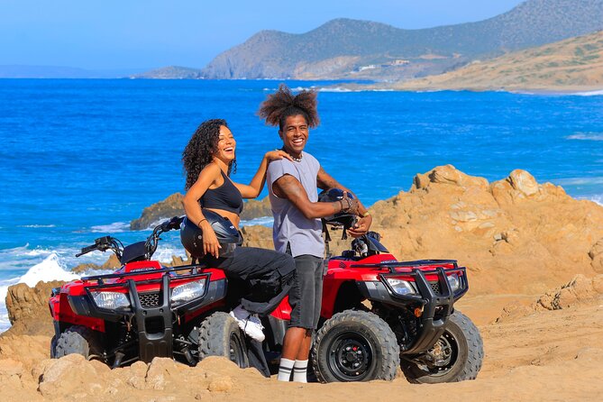 Beach ATV and Horseback Ride Combo Tour in Cabo - Horseback riding beside the Pacific