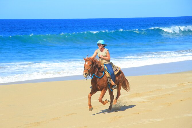 Beach ATV and Horseback Ride Combo Tour in Cabo - Cactus Park check-in and safety briefing