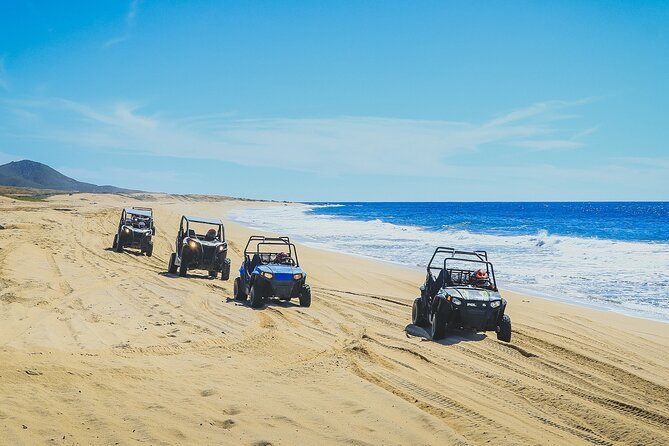 Beach CAN-AM SXS X3 and Horseback Ride in Cabo - Tequila tasting, buffet food, and refreshments