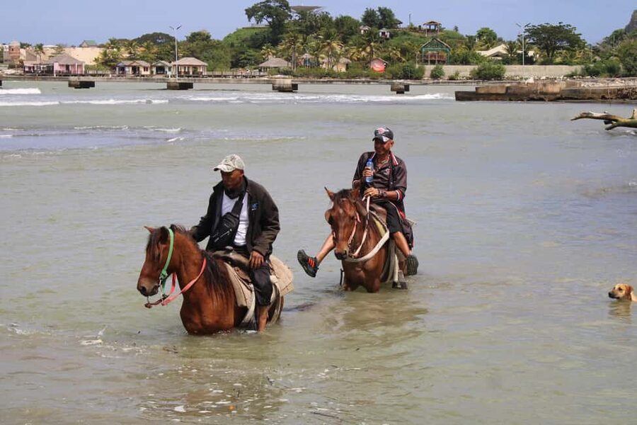 Beach horse back riding with countryside - Practical Packing For A Better Ride