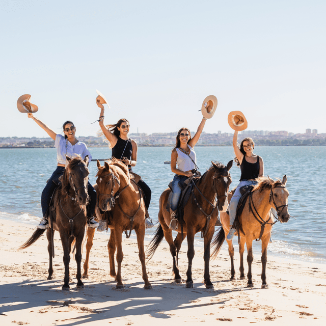 Beach Horseback Riding in GROUP + Photo Report - PDT - Tide-timed riding and weather planning