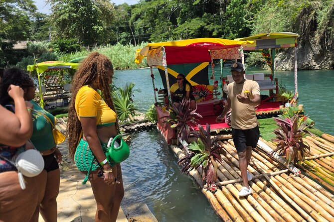 Blue Hole, Horseride with Swim and Bamboo Rafting Ocho Rios - The guides may make the day easier