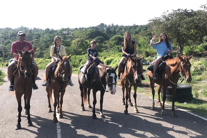Blue hole waterfalls + horseback riding combo tour from Ocho Rios - Key points at a glance