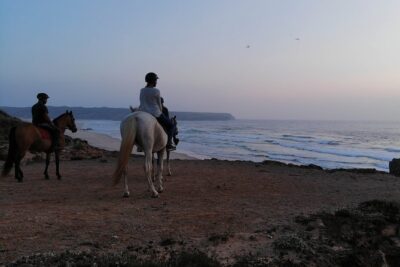Bordeira Beach – Horse Riding Tour at Sunset