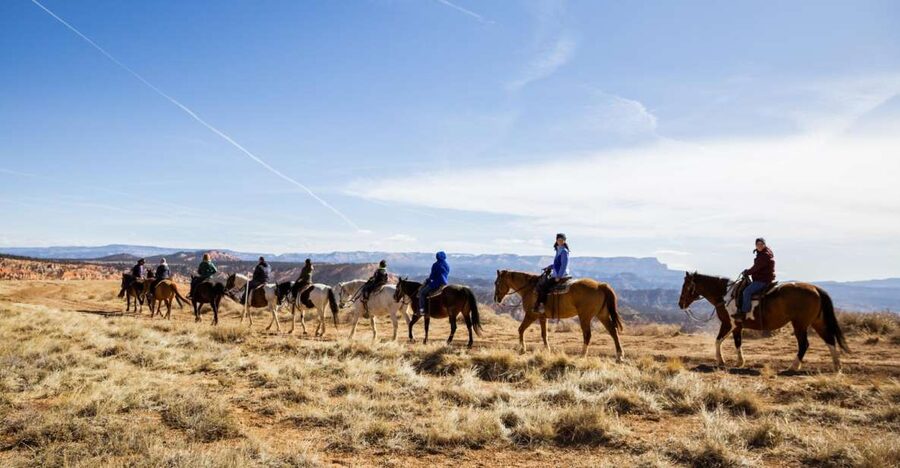 Bryce Canyon: Horseback Ride in the Dixie National Forest - Through the Dixie National Forest