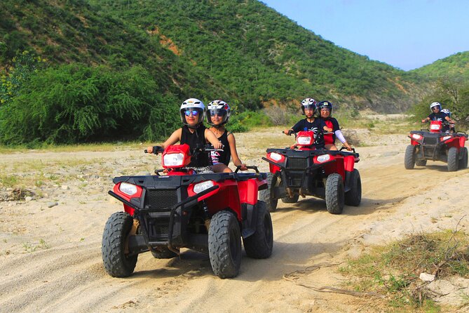 Cabo San Lucas Camel and Horseback Ride with ATV Adventure - From Cabo hotels to Cactus Park