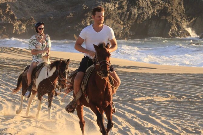 Cabo San Lucas Sunset Horseback Ride on the Beach - Watching the Pacific sunset