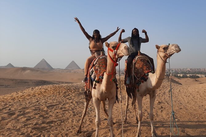 camel or horse Ride in Desert any time from Cairo or Giza hotels - The panoramic viewpoint and photo stops