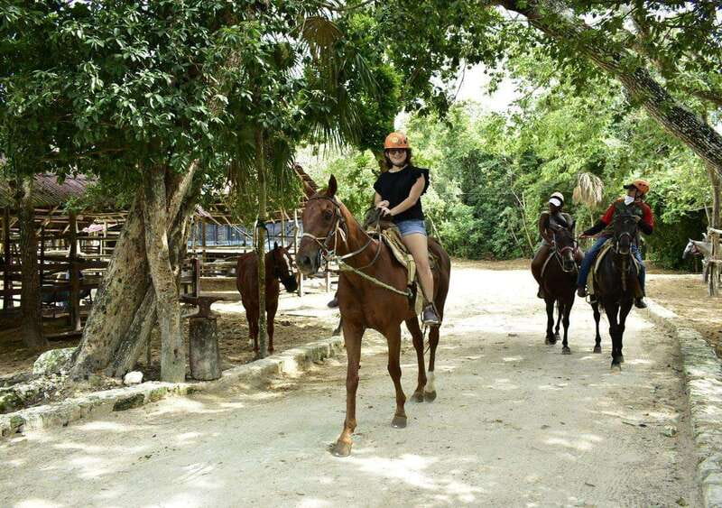 Cancun: Amazing Horseback Riding Tour, Cenote, Zipline & ATV - Tacos, water, and what is actually included