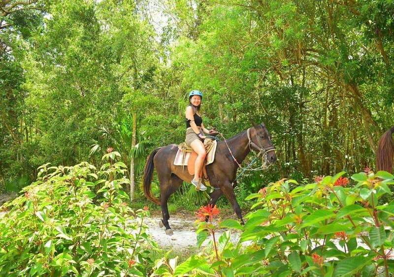 Cancun: Amazing Horseback Riding Tour, Cenote, Zipline & ATV - Hotel pickup from Cancun or Riviera Maya