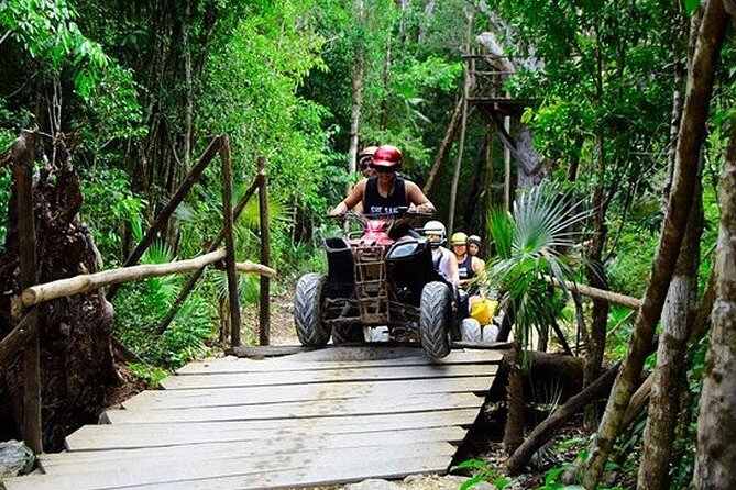 Cancun Horseback Riding, ATV, Ziplines, Cenote, Lunch and Drinks - Lunch, agua fresca, and the rest area