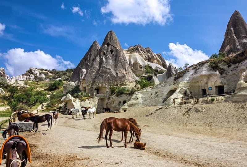 Cappadocia: Göreme Horse Riding, Fairy Chimneys w/Transfer - Hallacdere Monastery Among the Rock Formations