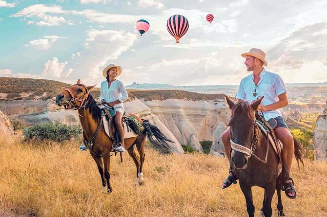 Cappadocia Horse Riding Experience Sunrise Sunset Daytime - Meeting the horses near Goreme Open Air Museum