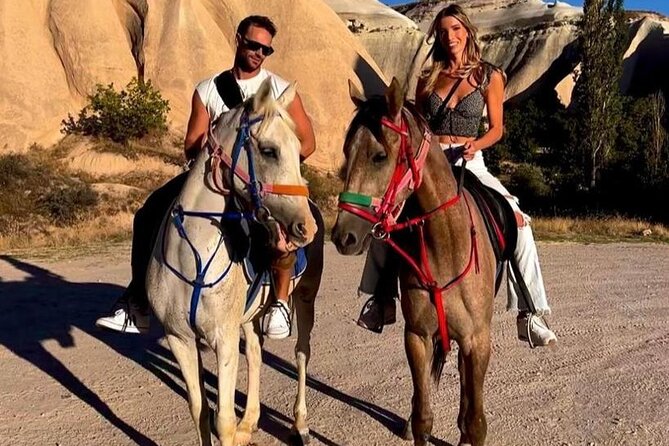 Cappadocia Horse Riding Tour - Riding through Red Valley at sunset
