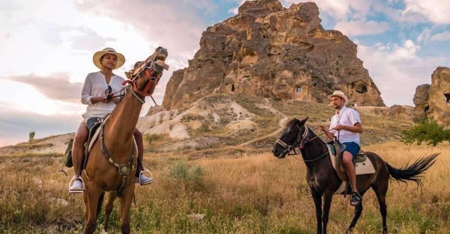 Cappadocia: Horse Riding Tour Sunset or Day Time with Pickup - Riding into Sword Valley from the upper route