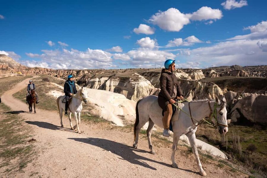 Cappadocia: Horseback Riding Sunset & Sunrise & Daytime - Meeting the horses at the ranch