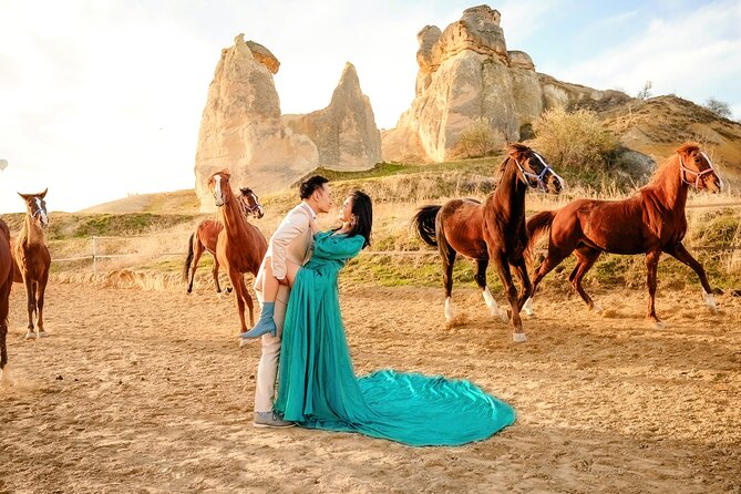 Cappadocia Running Horses Photoshoot with Private Pickup - Hotel pickup keeps the short schedule practical