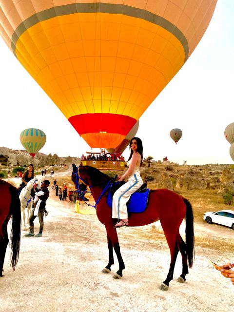 Cappadocia: Sunrise Horseback Riding Tour with Hotel Pickup - Learning the horses before the route begins