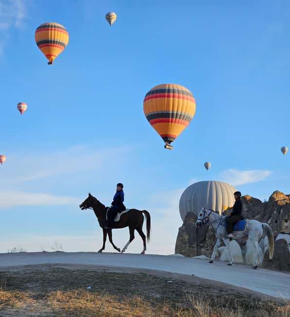 Cappadocia Sunrise & Sunset Horse Tour with Photography - White Valley Viewpoint brings the best light