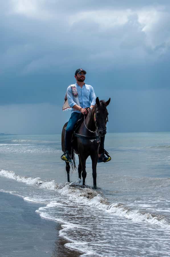 Cartagena: Beach Horse Ride and Colombian Equestrian Culture - Riding the beach with the waves beside you