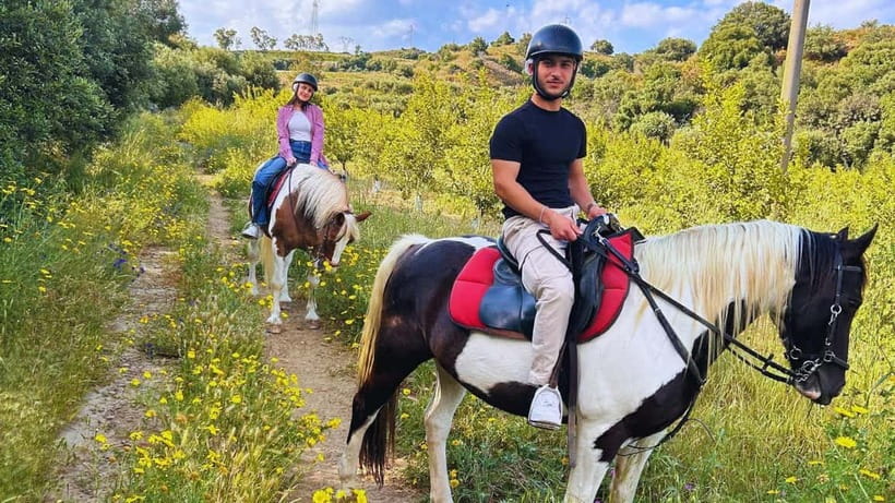Catania: Guided Horseback Ride in Misterbianco Countryside - The best views: Etna, sea, and hill towns