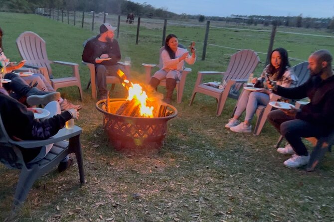 Champagne and Charcuterie Sunset Trail Ride - Group size, helmets, and riding comfort