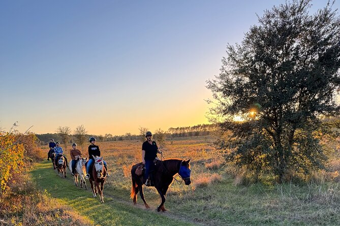 Champagne and Charcuterie Sunset Trail Ride - Getting there and planning the evening