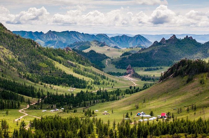 Chinggis Khan Equestrian Statue Complex & Terelj National Park -Private Day Tour - Aryabal Meditation Temple: a walk with a view