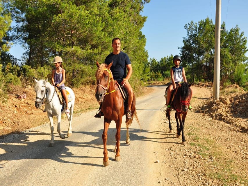 City of Alanya: Horse Riding Experience - Getting ready: horses, helmets, and instructions