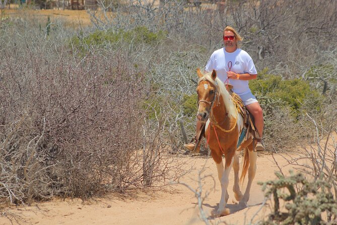 Combined ATV and Horseback Ride/Tequila Tasting - Horseback riding along Playa Migrino