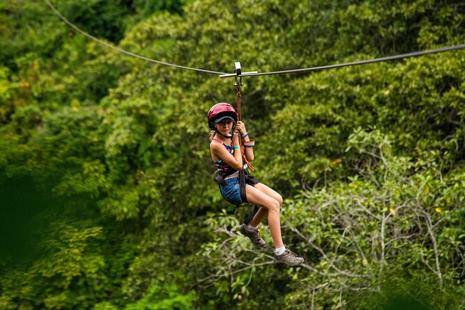 Combo Horseback Riding in Vallarta with ATV and Ziplines. - Seven ziplines through the forest