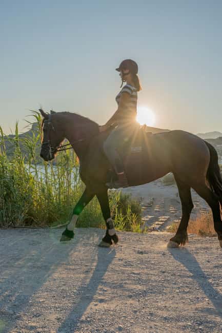 Crete Horse Riding: East Coastline Ride - The Small Beaches of Ammoudaki and Klissidi