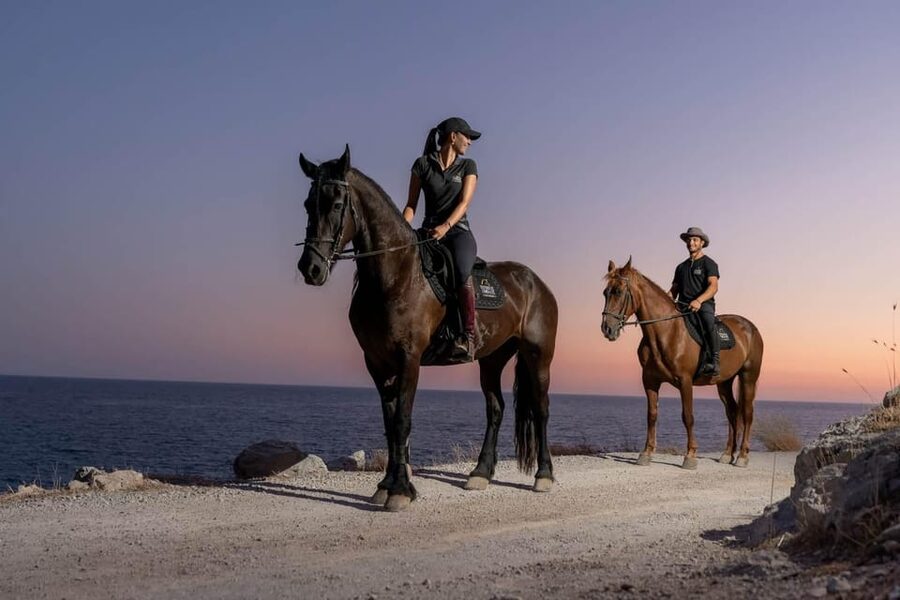 Crete Horse Riding: Mesmerising Sunset Ride - What the 1.5-hour itinerary feels like