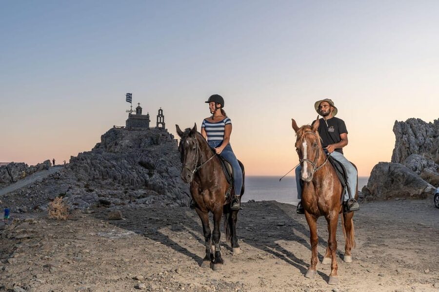 Crete Horse Riding: Saint Paisios Hill Trip - Ammoudaki and Klissidi: small beaches, big views
