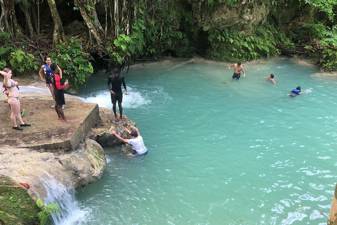 Customize Day Tour In Ochi (Horseback Riding,Rafting,Blue Hole, Dunns River ) - Dunn’s River Falls, Jamaica’s famous waterfall stop