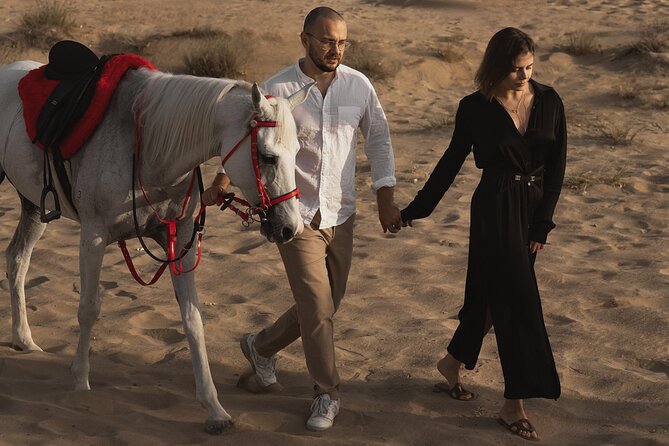 Dubai Desert Horseback Safari with Photoshoot - What the one-hour format really means