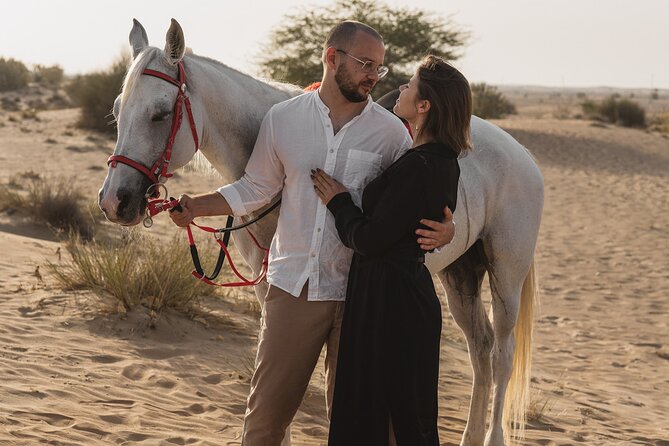 Dubai Desert Horseback Safari with Photoshoot - Guide Maria and the personal touch