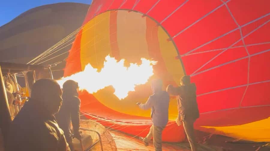 Dubai: Hot Air Balloon with Camel, ATV, & Horse Ride Options - The balloon flight over the Arabian dunes