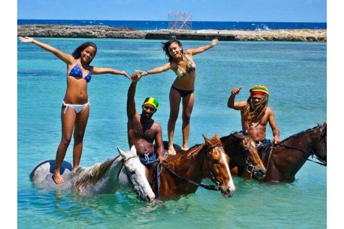 Dunn's River Falls and Horse Back Riding Excursion - Climbing Dunn’s River Falls for the first time