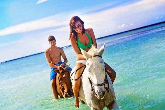 Dunn's River Falls, Blue Hole, Bamboo Rafting, Horseback Combo - Bamboo rafting on the White River