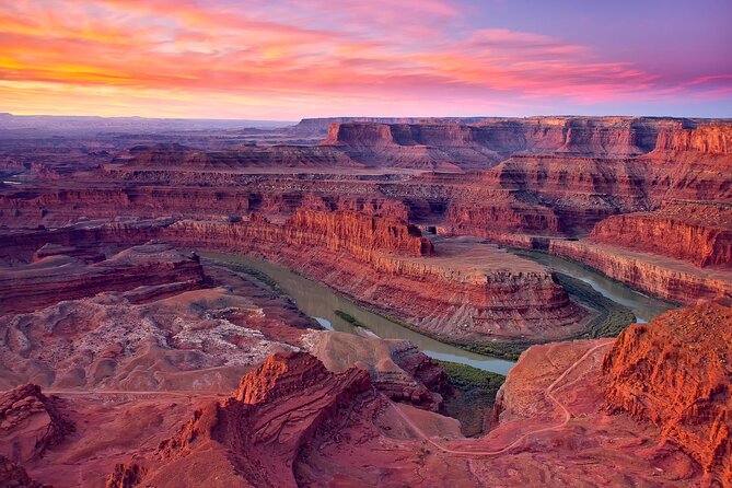 E-Bike Private Half-Day Dead Horse Point Mountain Biking Tour - The scenery: Colorado River, Canyonlands, and La Sal views