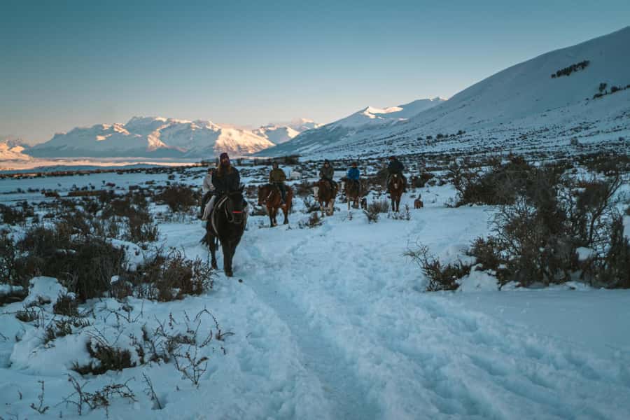 El Calafate: Horseback riding in Cerro Frias - The ranch meal: a useful part of the value