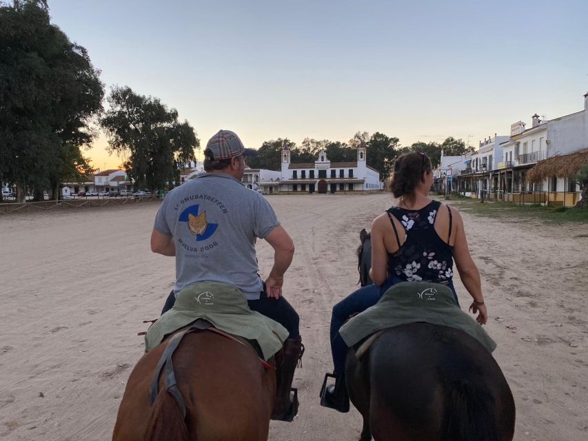 El Rocío: Doñana National Park Horseback Riding Tour - The coastal dunes and sea views
